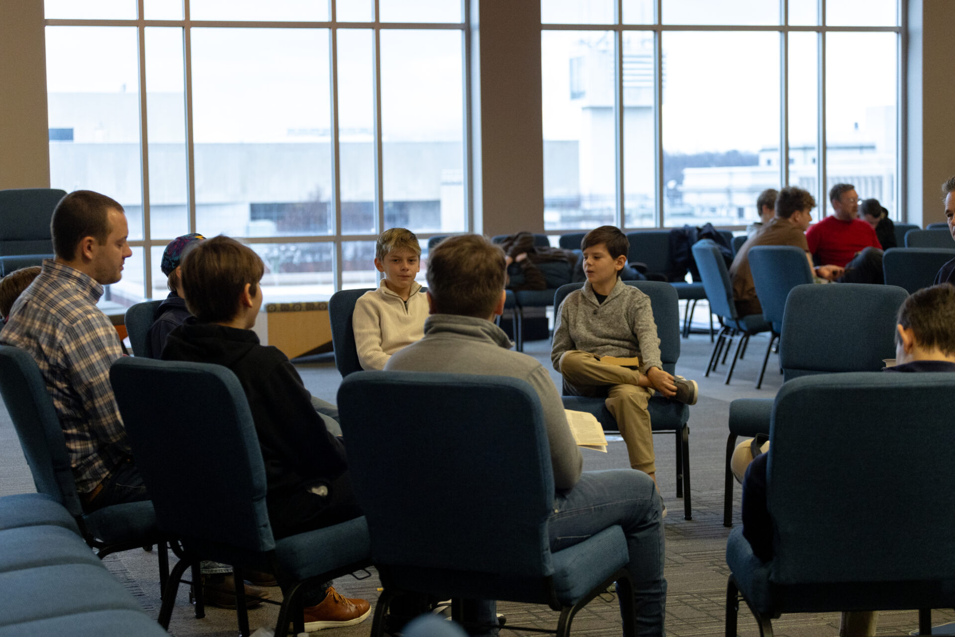 First Students at First Roanoke